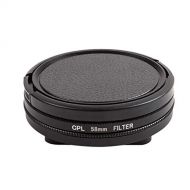 Phoncoo 58mm Camera Filter Mirror Protection Lens Cover polarizing Filter for GoPro 4 Session