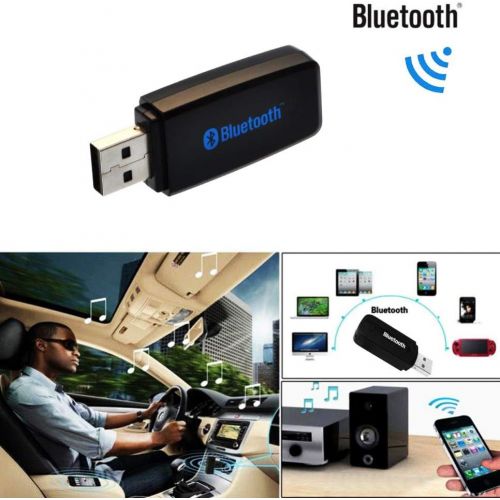  [아마존베스트]-Service-Informationen Phone Star USB Bluetooth Receiver Audio Receiver for Hi-Fi Systems Car Radio Sound Docks Compatible with Android and iOS