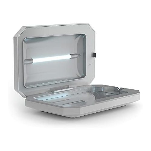  PhoneSoap Basic UV Smartphone Sanitizer Patented & Clinically Proven UV Light Disinfector White