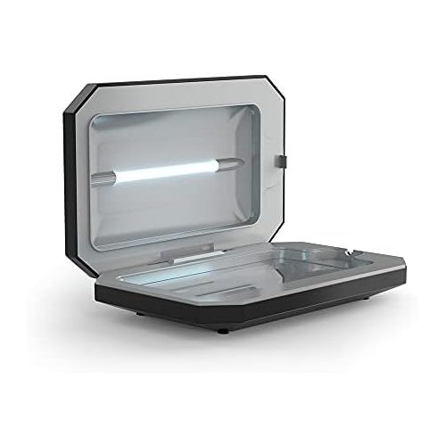  PhoneSoap Basic UV Smartphone Sanitizer Patented & Clinically Proven UV Light Disinfector Black