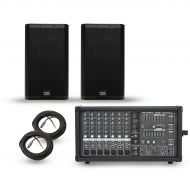 Phonic Powerpod 780 Plus Mixer with QSC E Series Speakers PA Package 15 Mains