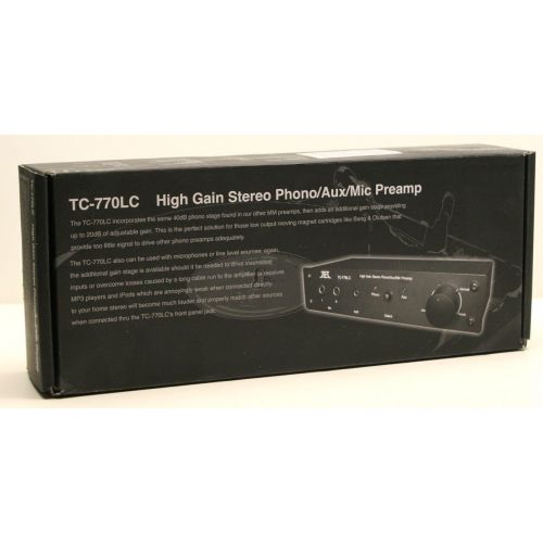  [아마존베스트]Phono Preamps Technolink TC-770LC High Gain Phono/Mic/Aux Preamp