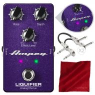 Photo Savings Ampeg Liquifier Analog Guitar Electric Bass Chorus Effects pedal with Clip-On Cable and Fibertique Cloth