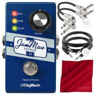 Photo Savings DigiTech JamMan Express XT Looping Pedal with Accessory Bundle