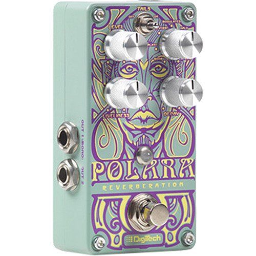  Photo Savings DigiTech Polara Lexicon Reverb Pedal with On/Off Switch and Accessory Bundle