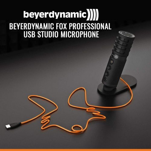  Photo Savings Beyerdynamic Fox Professional USB Studio Microphone with Beyerdynamic DT770 Pro 80 ohm Headphones and Accessory Bundle