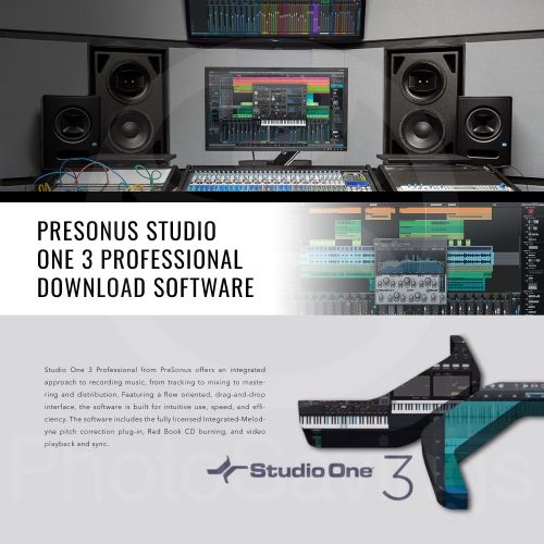  Photo Savings PreSonus Studio 68 USB 2.0 AudioMIDI Interface with Studio One Artist and Samson Studio Headphone Amplifier, 4X Dynamic Mic, 4X Closed-Back Headphones, Complete Pro Audio Recordin