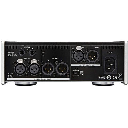  Photo Savings Tascam UH-7000 USB Interface and Standalone Mic Preamp Bundle wHeadphones+Cable and FiberTique Cloth