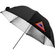 Photoflex Umbrella with Adjustable Frame - Hot Silver with Black Backing - 45