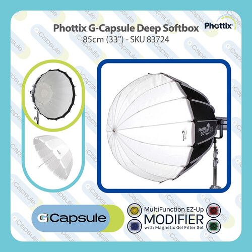  Phottix G-Capsule Hexadecagon Deep Softbox (33