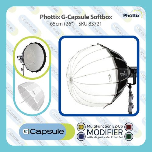  Phottix G-Capsule Hexadecagon Standard Softbox (26