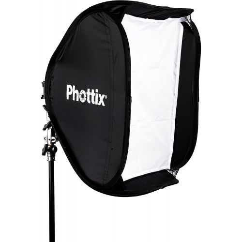  Phottix Transfolder Softbox with Cerberus Flash Mount Kit 24 x 24 (60x60cm) (PH82524)