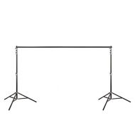 Phottix Saldo 110 x 126 Photo Studio Background Backdrop Stand Kit, Black (PH83431)