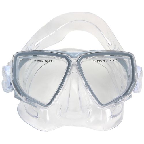  Physionics Schnorchelset | mit Tauchmaske und Schnorchelrohr, inkl. Ablassventil, Farbauswahl | Taucherbrille, Schnorchelmaske, Snorkeling Mask, Herren, Damen, Erwachsene, Kinder