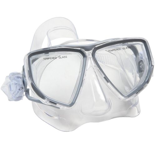  Physionics Schnorchelset | mit Tauchmaske und Schnorchelrohr, inkl. Ablassventil, Farbauswahl | Taucherbrille, Schnorchelmaske, Snorkeling Mask, Herren, Damen, Erwachsene, Kinder