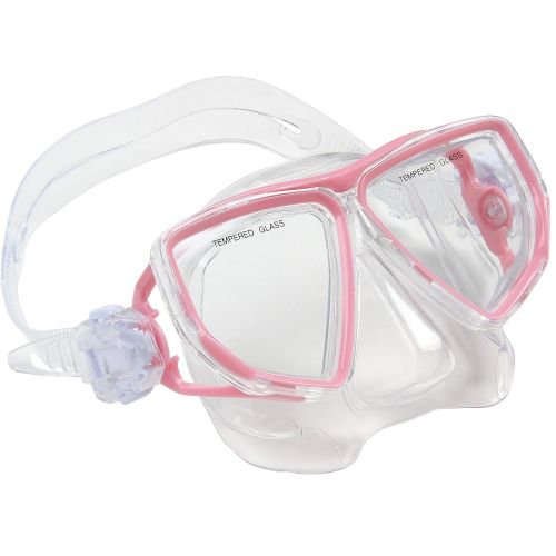  Physionics Schnorchelset | mit Tauchmaske und Schnorchelrohr, inkl. Ablassventil, Farbauswahl | Taucherbrille, Schnorchelmaske, Snorkeling Mask, Herren, Damen, Erwachsene, Kinder