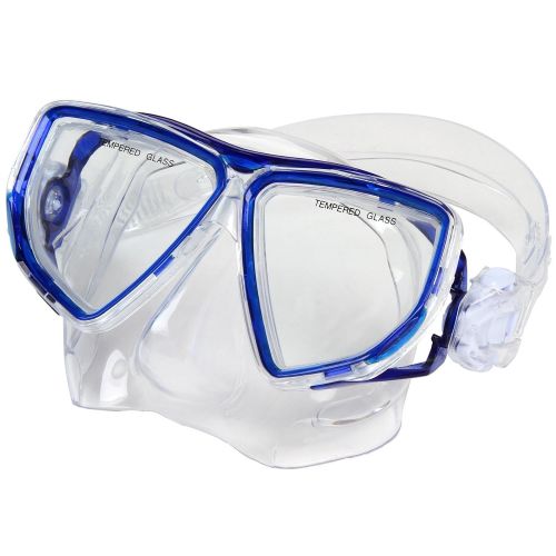  Physionics Schnorchelset | mit Tauchmaske und Schnorchelrohr, inkl. Ablassventil, Farbauswahl | Taucherbrille, Schnorchelmaske, Snorkeling Mask, Herren, Damen, Erwachsene, Kinder