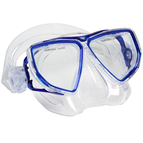  Physionics Schnorchelset | mit Tauchmaske und Schnorchelrohr, inkl. Ablassventil, Farbauswahl | Taucherbrille, Schnorchelmaske, Snorkeling Mask, Herren, Damen, Erwachsene, Kinder