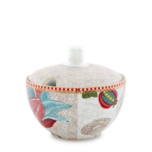  PiP Studio Pip Studio Sugar Bowl Spring to Life | off white | 300 ml