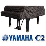 Piano Covers Ltd Yamaha C2 Grand Piano Cover Black Quilted Cover 58 C2, G2, G2F, DC3