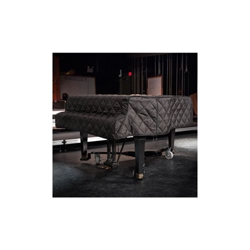  Piano Covers Ltd Grand Piano Cover Black Quilted for Pianos From 53 to 56