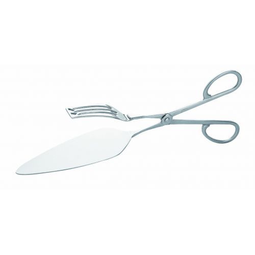  Piazza Tomson Hospitality Piazza 10-Inch Long Forged Pie-Pastry Scissor Server, Stainless Steel