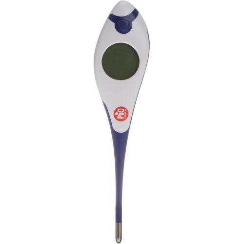  Pic Solution VEDOPREMIUM Digitales Thermometer mit flexibler Spitze und grossem Display, weiss und marineblau