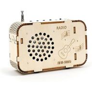 Wooden FM Radio Kit FM 88-108MHz - Science Experiment and Educational Project STEM Kit