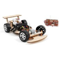 Wireless Remote Control Car Kit F1, Science Project Kit for Kids/Students/Education, STEM Project Model Car Kits to Build, Ideal Choice for Family and School