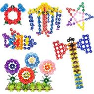 PicassoTiles Building Chips 600 Pieces Interlocking Construction Chips Creative Disc Block Toy Set STEM Learning Toys for Early Education and Child Brain Development Kids Boys Girls Age 3 and Up PTF60