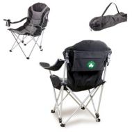 Picnic Time Boston Celtics Black PolyesterMetal Reclining Camp Chair by Oniva