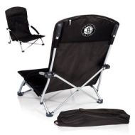 Picnic Time Brooklyn Nets Black Polyester and Metal Tranquility Portable Beach Chair by Oniva
