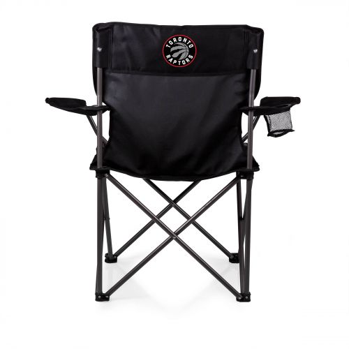  Picnic Time Toronto Raptors Black PolyesterMetal PTZ Camp Chair by Oniva