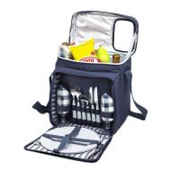 Picnic Baskets & Backpacks New Insulated Picnic Basket Set - Lunch Tote Backpack Cooler w/ Utensils and Plates