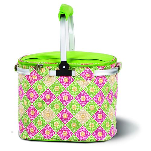  Picnic Plus Shelby Collapsible Thermal Foil Insulated Market Cooler Tote