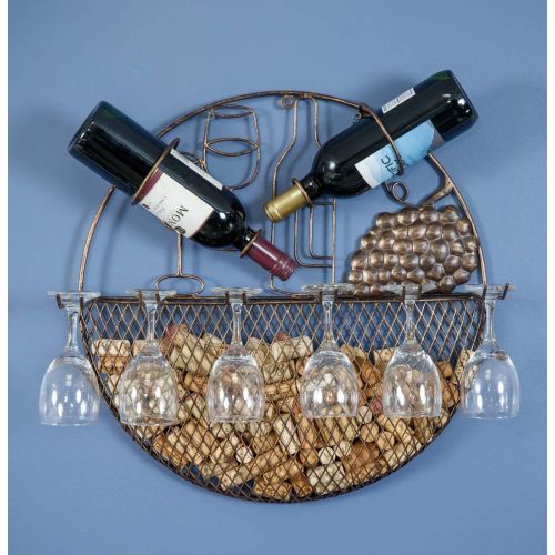  Picnic Plus Peacock Cork Caddy Cork Holder Displays And Stores Wine Corks Holds up to 45 Corks