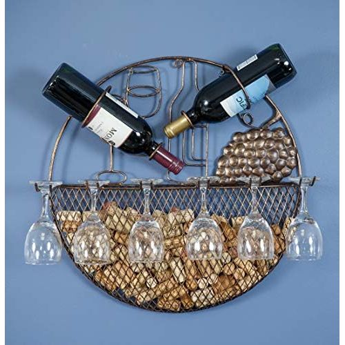  Sea Life Cork Caddy Cage by Picnic Plus Displays And Stores Over 55 Wine Corks