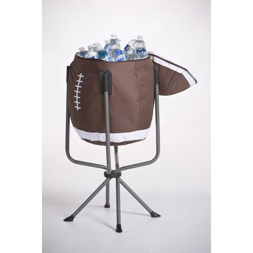  Large Insulated Football Shaped Tub Cooler for Tailgating By Picnic Plus