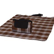Picnic Plus Mega Mat 100% Waterproof Backing All Season Picnic Blanket, Beach Mat and More Opens to 68X 82, Seats 4-6 Persons Plus Gear
