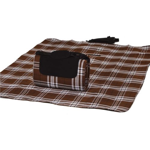  Picnic Plus Mega Mat 100% Waterproof Backing All Season Picnic Blanket, Beach Mat and More Opens to 68X 82, Seats 4-6 Persons Plus Gear