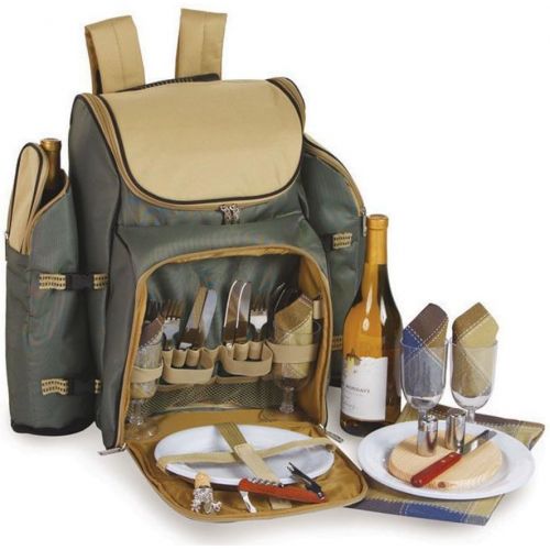  Picnic Plus Tandoor 4 Person Deluxe Picnic Backpack