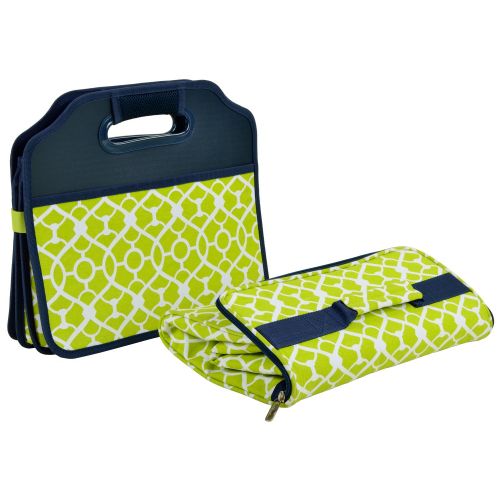  Picnic at Ascot 3 Section Folding Trunk Organizer- with Removable Cooler- Designed & Quality Approved in the USA