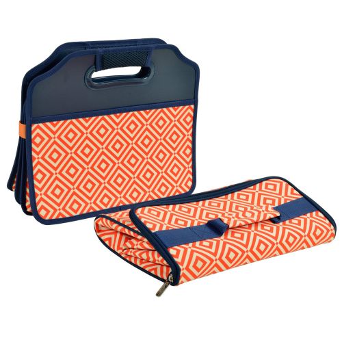  Picnic at Ascot 3 Section Folding Trunk Organizer- with Removable Cooler- Designed & Quality Approved in the USA