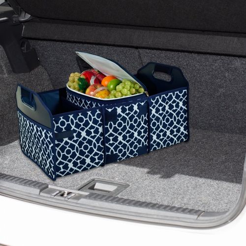  Picnic at Ascot 3 Section Folding Trunk Organizer- with Removable Cooler- Designed & Quality Approved in the USA