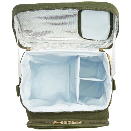  Picnic at Ascot Original Insulated Picnic Basket/Cooler Equipped with Service for 2- Designed, Assembled & Quality Approved in the USA