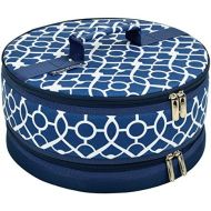 Picnic at Ascot Original Pie and Cake Carrier 12 Diameter- Designed & Quality Approved in the USA