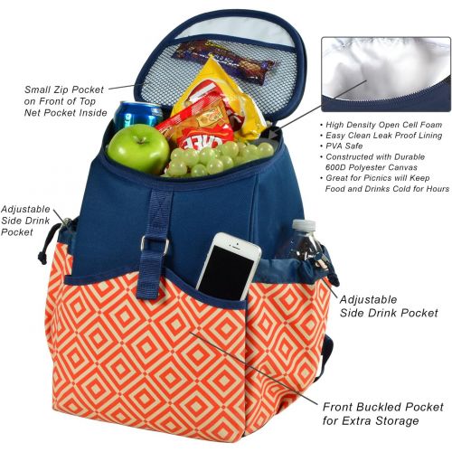  Picnic at Ascot Original Insulated Backpack Cooler- Designed & Quality Approved in the USA