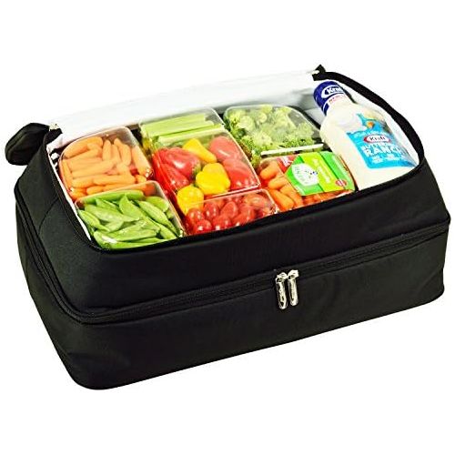  [아마존베스트]Picnic at Ascot Original Insulated Double Layer Thermal Food and Casserole Carrier- keeps Food Hot or Cold- Designed & Quality Approved in the USA