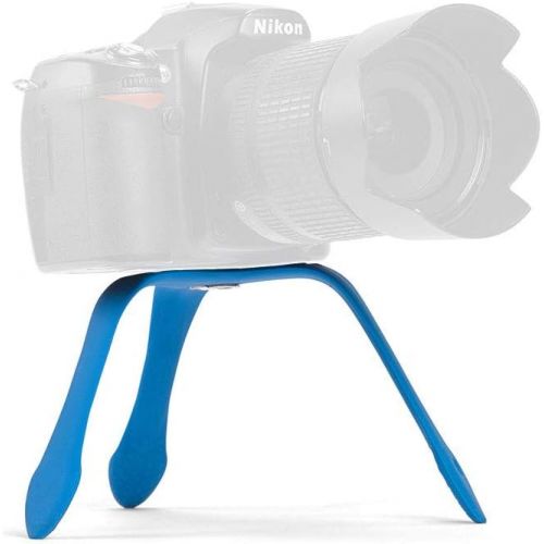  [아마존베스트]Pictar Splat Flexible Mini Tripod for DSLR Cameras Selfies - Supports 2.6 Pounds, Blue