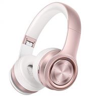 [아마존 핫딜]  [아마존핫딜]Picun P26 Bluetooth Headphones Over Ear 40H Playtime Hi-Fi Stereo Wireless Headphones Girl Deep Bass Foldable Wired/Wireless/TF for Phone/TV Bluetooth 5.0 Wireless Earphones with M